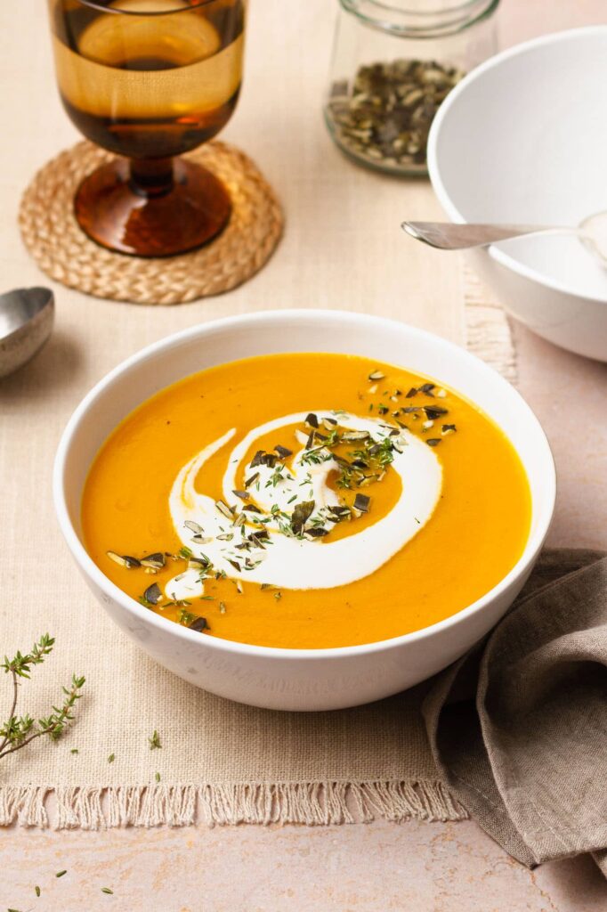 Sämige Karotten-Süßkartoffelsuppe | Genussfreude.at