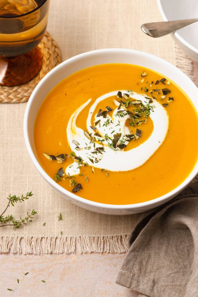 Sämige Karotten-Süßkartoffelsuppe | Genussfreude.at
