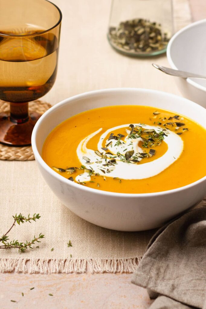 Sämige Karotten-Süßkartoffelsuppe | Genussfreude.at