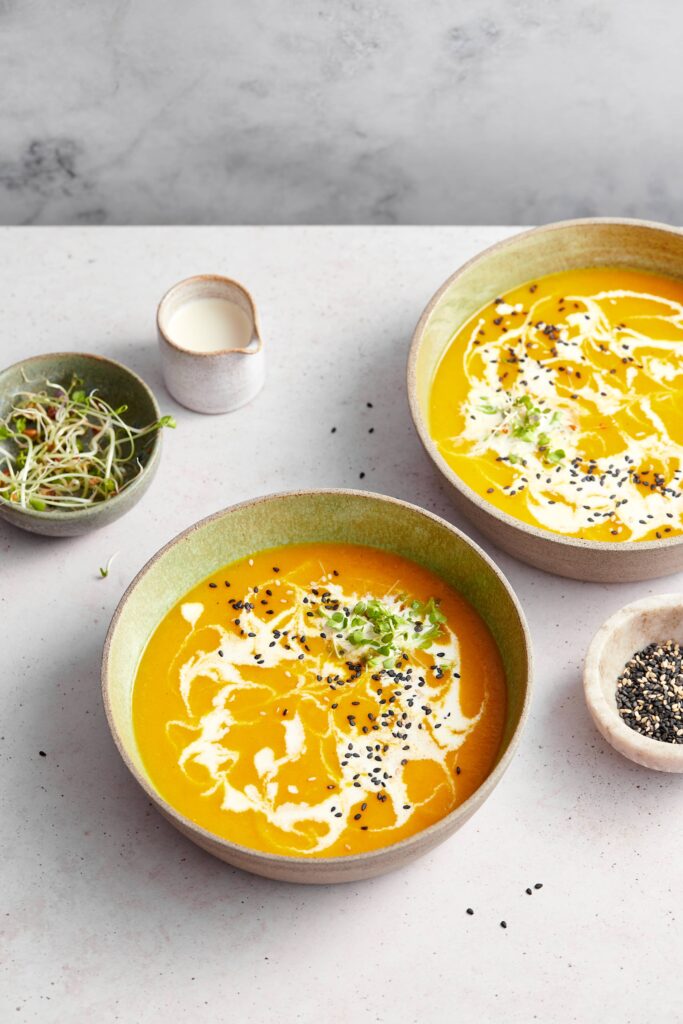 Karottensuppe mit Ingwer | Genussfreude.at