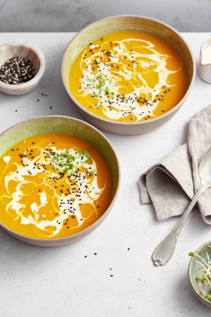 Karottensuppe mit Ingwer | Genussfreude.at