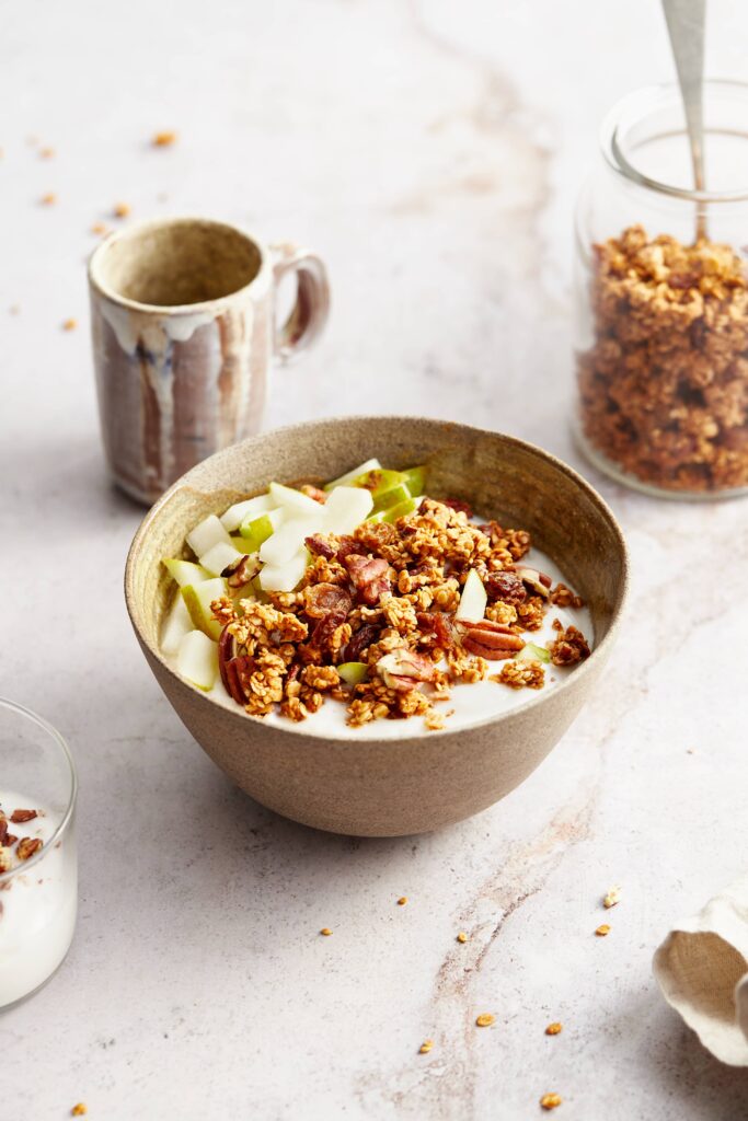 Tahini-Granola mit Pekannüssen | Genussfreude.at